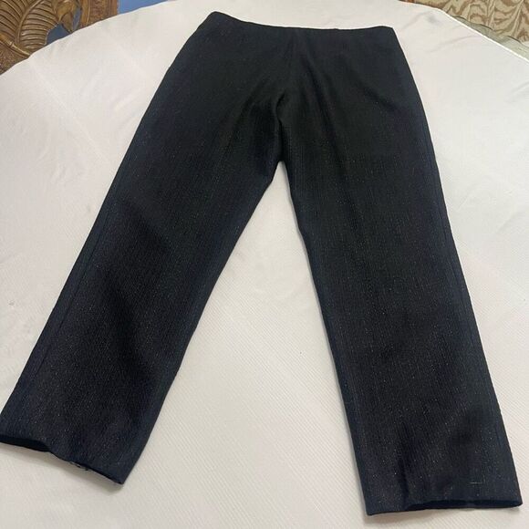 B Louise Women’s Black Wool Blend Pant Suit Pant Set Size 14 - Picture 10 of 14